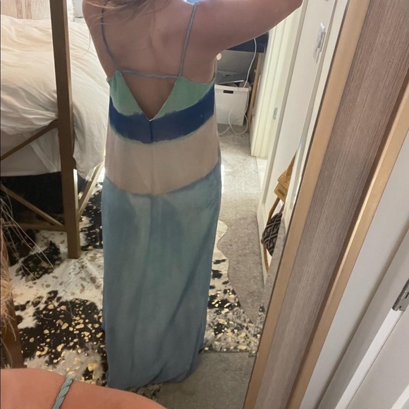 Zara Tye-Dye Maxi dress - Picture 3 of 4